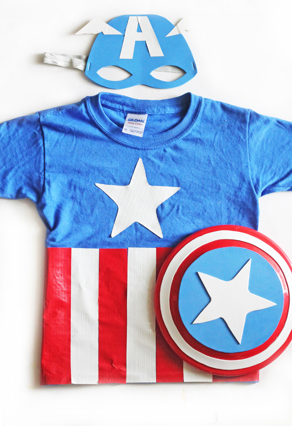 Best ideas about Captain America Mask DIY
. Save or Pin DIY Captain America Costume with PB Kids Now.
