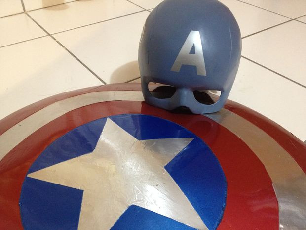 Best ideas about Captain America Mask DIY
. Save or Pin Captain America Shield and Helmet Now.
