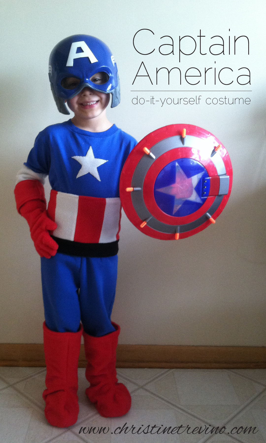 Best ideas about Captain America Mask DIY
. Save or Pin Captain America Costume Christine Trevino Now.