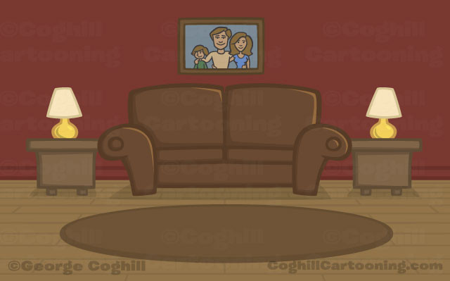 Best ideas about Cartoon Living Room
. Save or Pin Cartoon Dog Characters and Background Illustrations My Now.