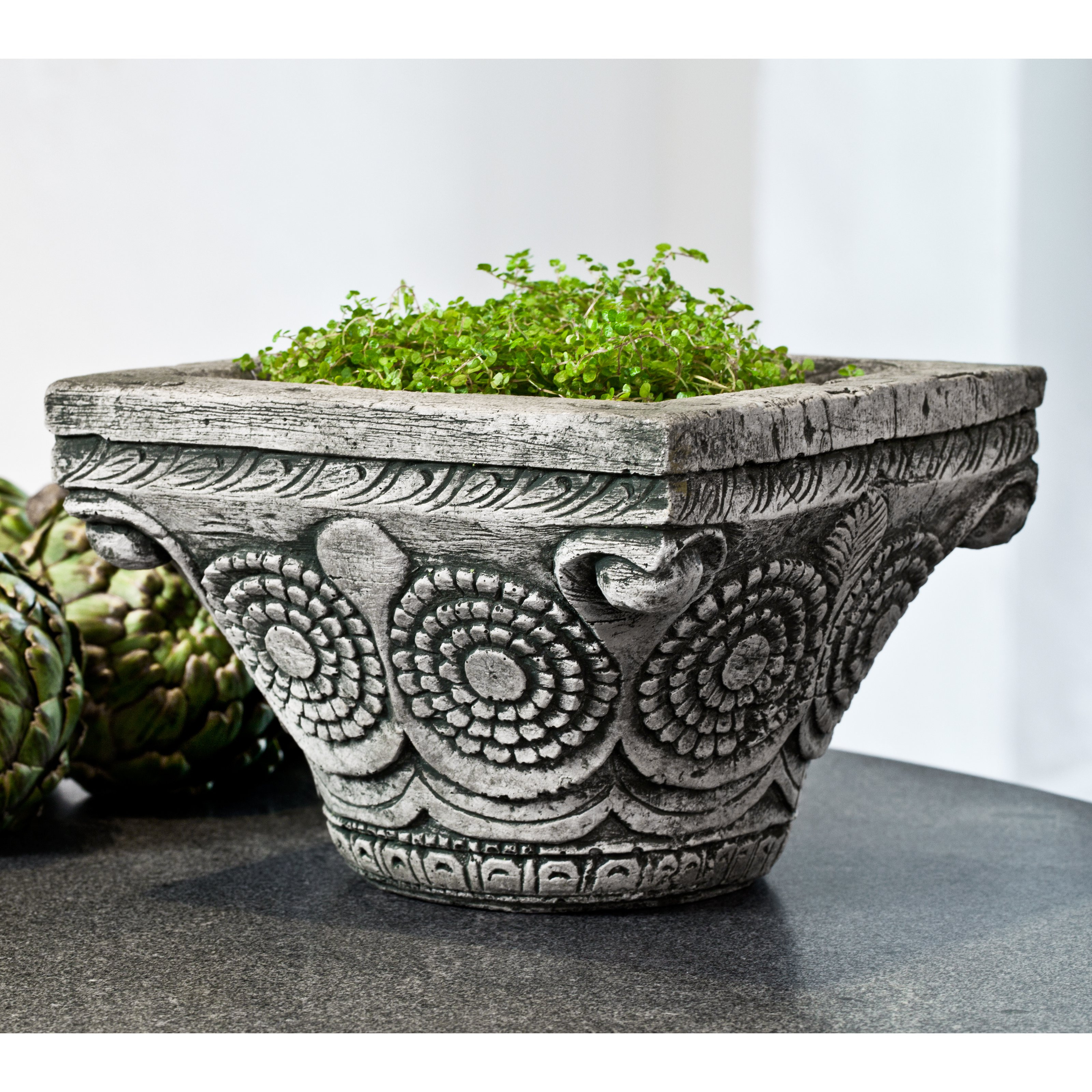 Best ideas about Cast Stone Planters
. Save or Pin Campania International Ostia Cast Stone Planter Planters Now.