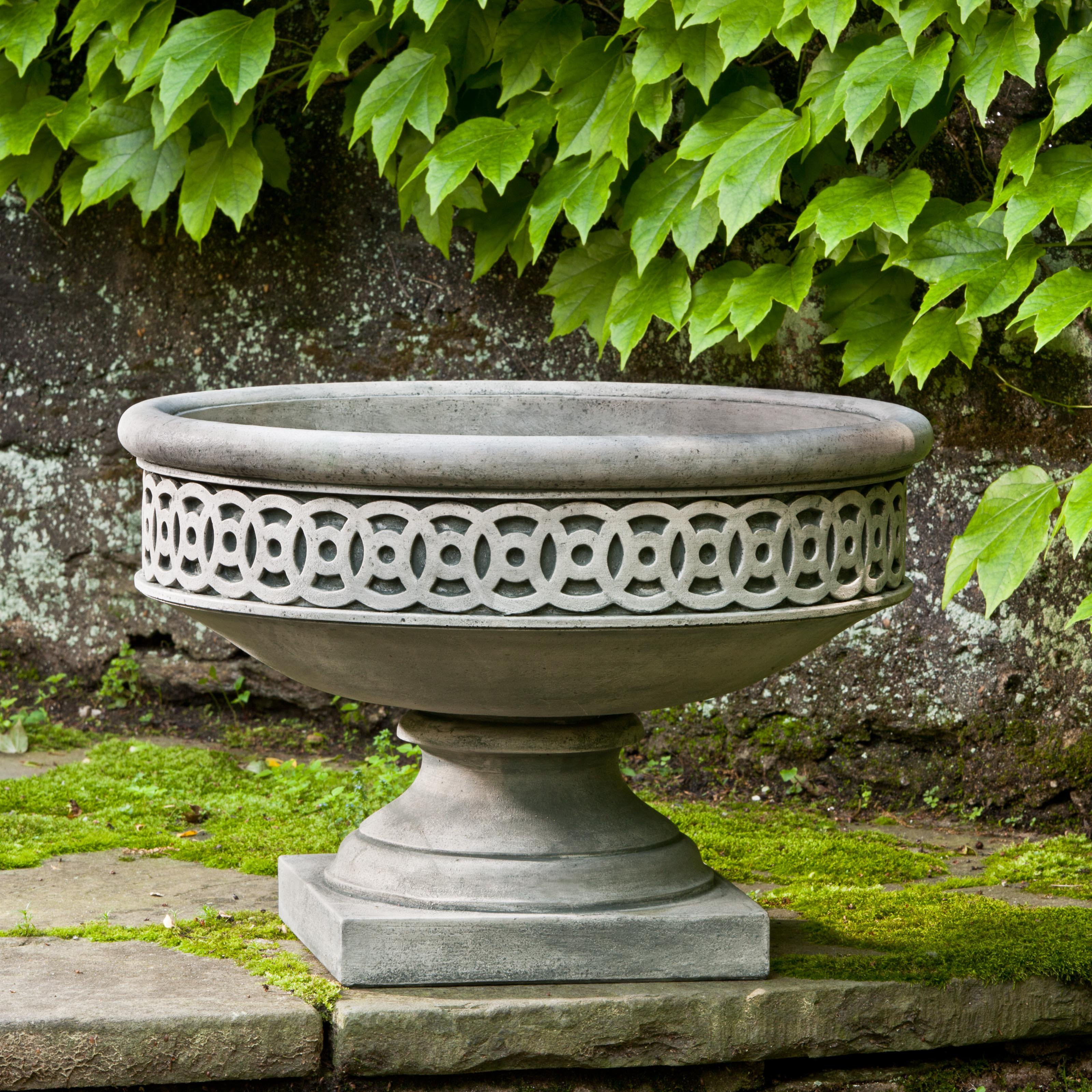 Best ideas about Cast Stone Planters
. Save or Pin Campania International Williamsburg Low Fretwork Cast Now.