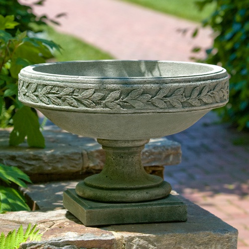 Best ideas about Cast Stone Planters
. Save or Pin Campania International Longwood Laurel Banded Cast Stone Now.