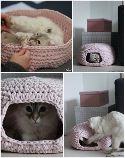 Best ideas about Cat Beds DIY
. Save or Pin 20 Purrfect DIY Projects for Cat Owners DIY & Crafts Now.