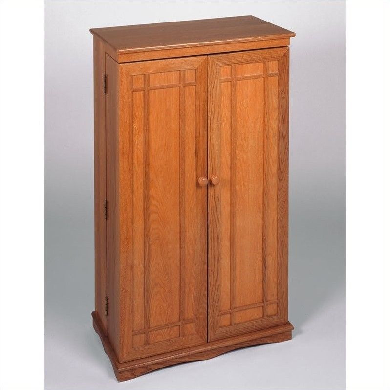 Best ideas about Cd Storage Cabinet
. Save or Pin Leslie Dame 40" CD DVD Media Storage Cabinet Wood Light Now.