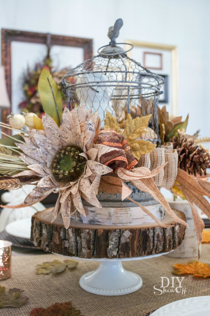 Best ideas about Center Table Ideas
. Save or Pin Decorative Fall Centerpiece DIY Show f ™ DIY Now.