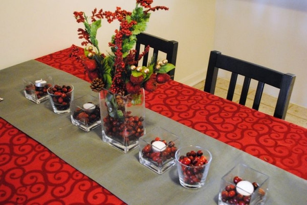 Best ideas about Center Table Ideas
. Save or Pin Cranberry your holidays 25 colourful Christmas Now.