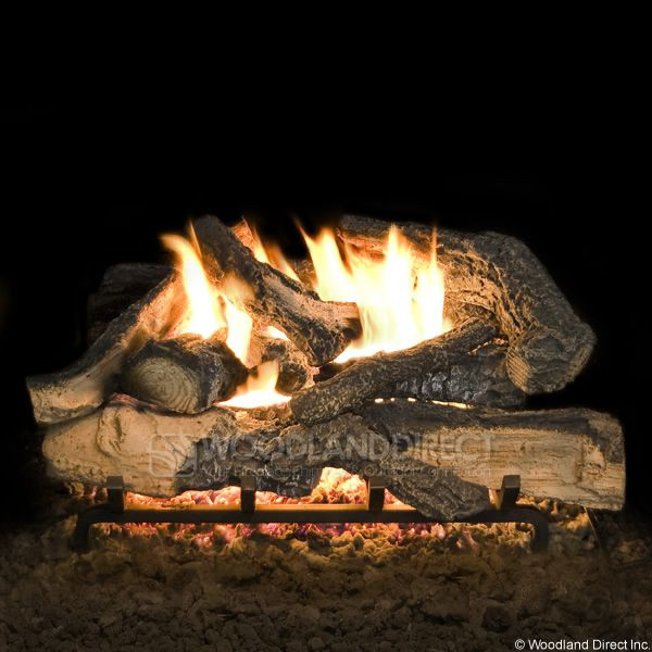 Best ideas about Ceramic Fireplace Logs
. Save or Pin Rustic Timber Vented Ceramic Gas Log Set 36" Now.