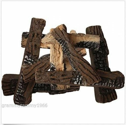 Best ideas about Ceramic Fireplace Logs
. Save or Pin Ceramic Logs For Gas Fireplace Set Fake Wood Propane Fire Now.