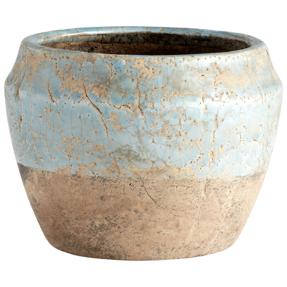 Best ideas about Ceramic Outdoor Planters
. Save or Pin Sands Planter Ceramic with a Blue Glaze Finish Now.