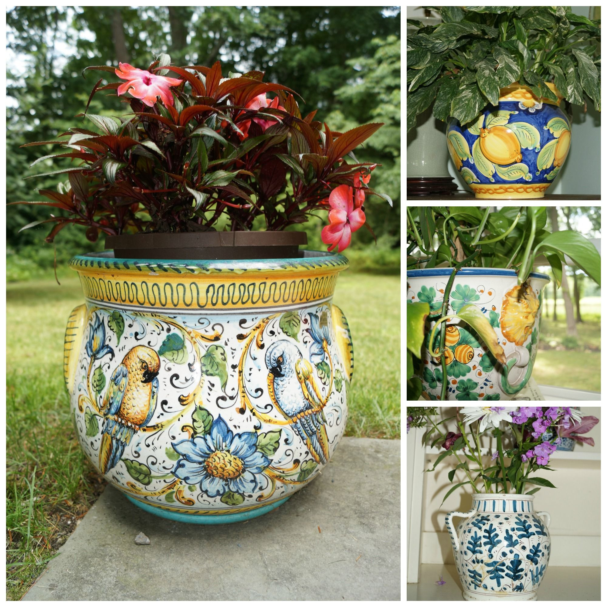 Best ideas about Ceramic Outdoor Planters
. Save or Pin Italian Planter Collage Now.