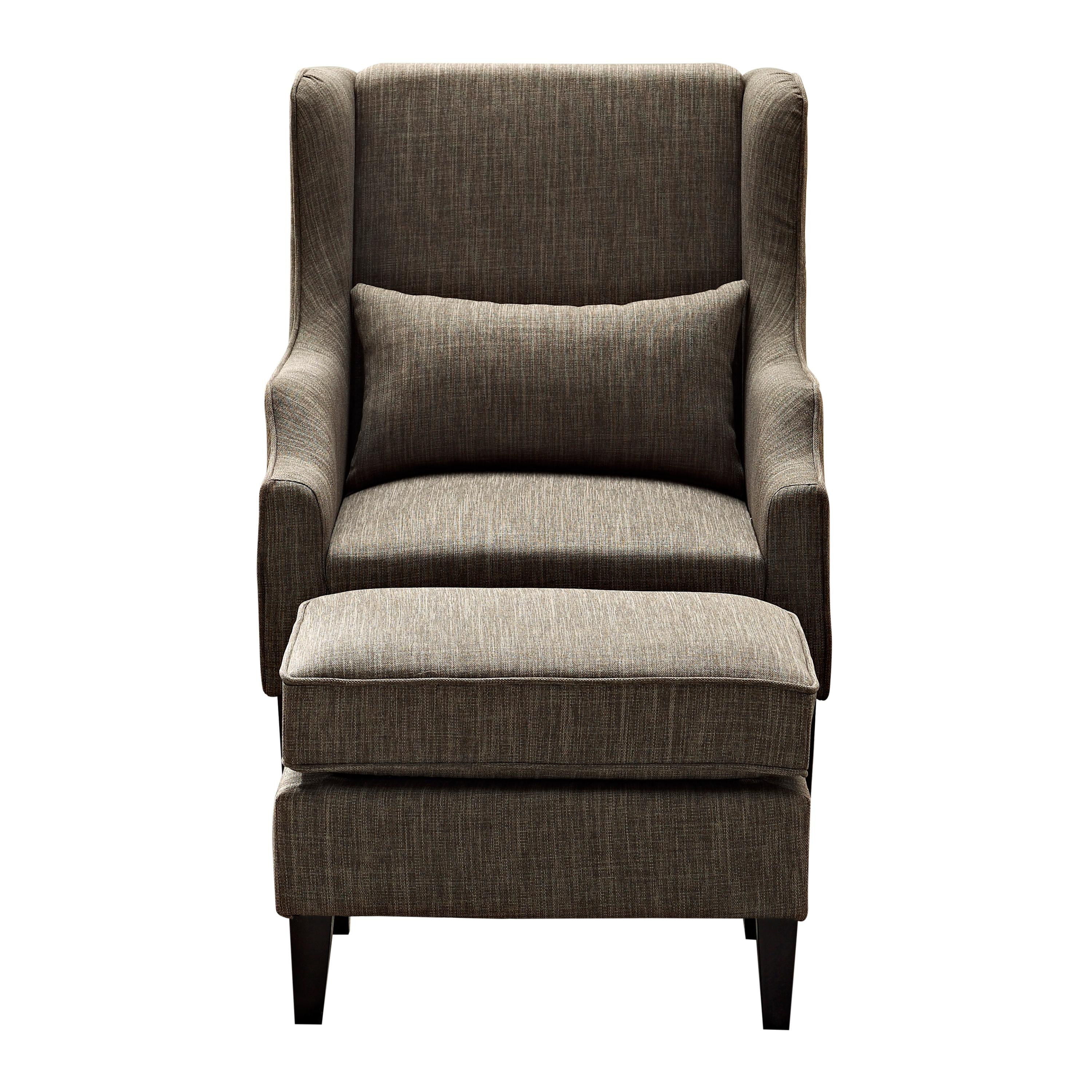 Best ideas about Chair And Ottoman
. Save or Pin Amazon Simpli Home Ashbury Wingback Club Chair and Now.