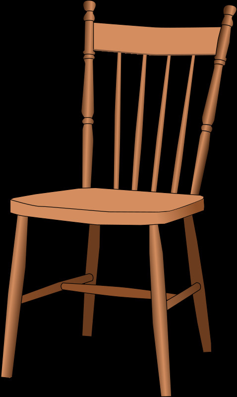 Best ideas about Chair Clip Art
. Save or Pin Furniture clipart wooden chair Pencil and in color Now.