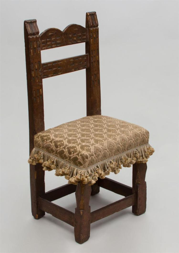 Best ideas about Chair In Spanish
. Save or Pin SPANISH BAROQUE CARVED WALNUT AND PARCEL GILT CHILD S CHAIR Now.