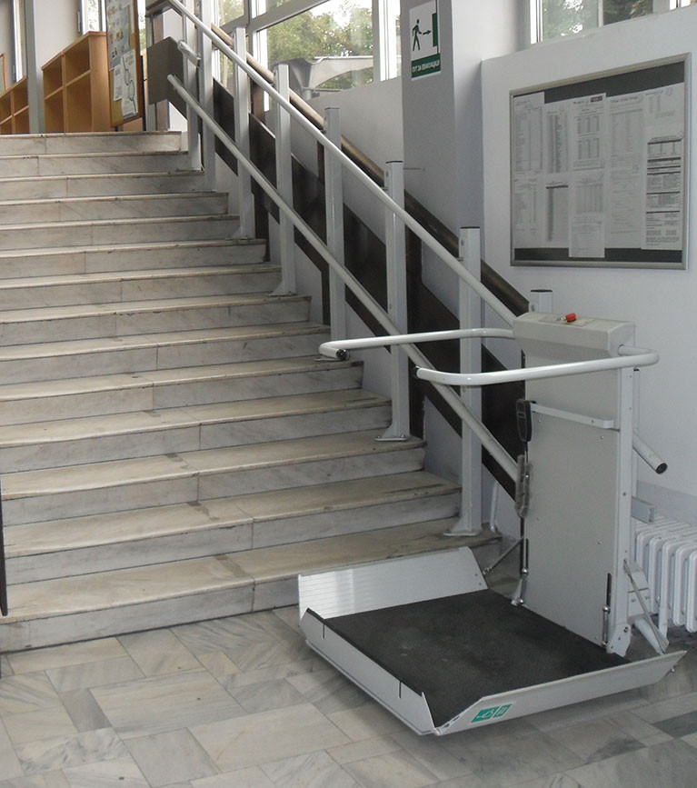 Best ideas about Chair Lift Stairs
. Save or Pin S7 SR Inclined Platform Stair Lift Straight Staircase Now.