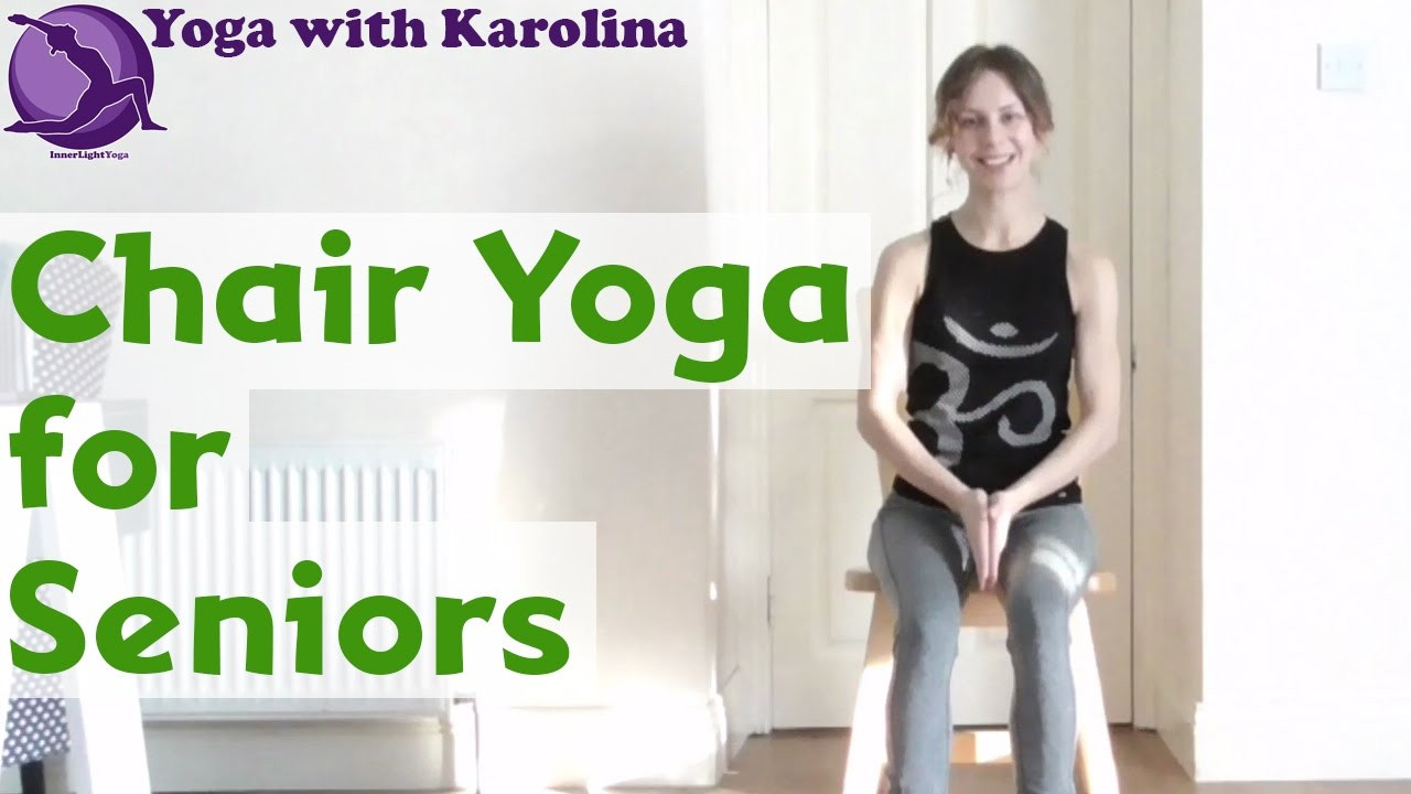 Best ideas about Chair Yoga Youtube
. Save or Pin Chair Yoga for Seniors Yoga with Karolina Now.