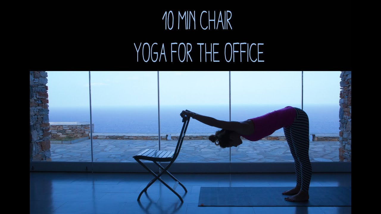 Best ideas about Chair Yoga Youtube
. Save or Pin 10 Min Chair Yoga for the fice Now.