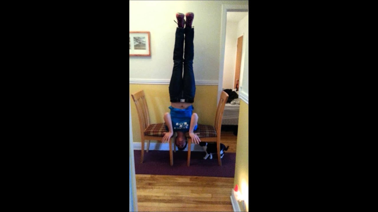 Best ideas about Chair Yoga Youtube
. Save or Pin Headstand in chair yoga Now.