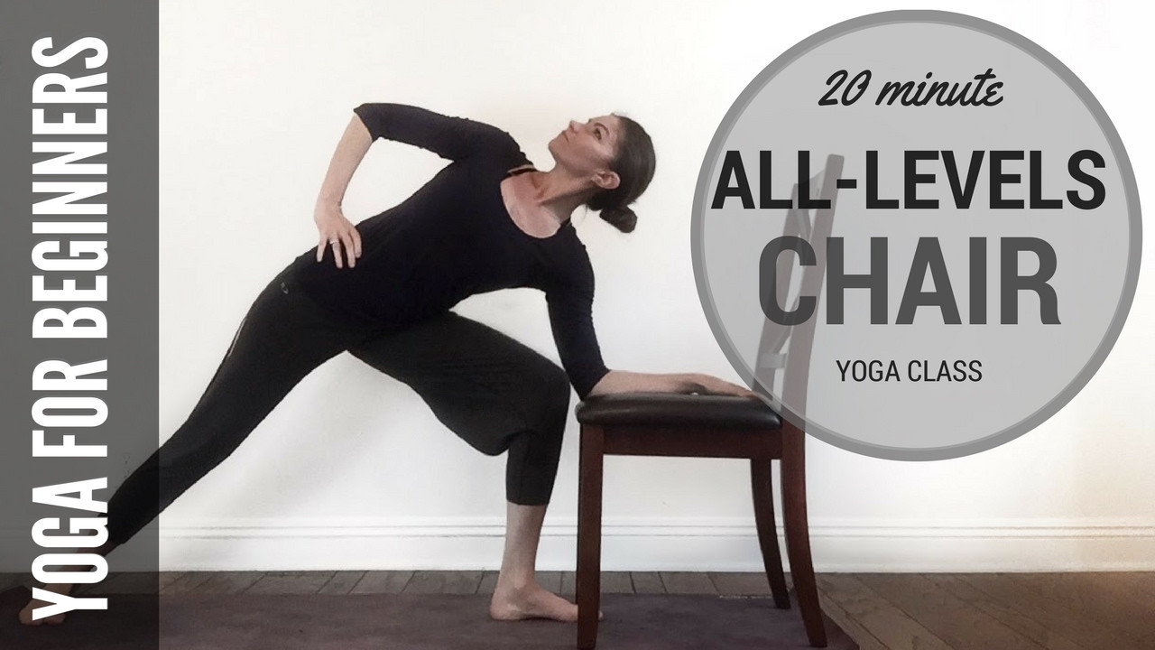 Best ideas about Chair Yoga Youtube
. Save or Pin 20 Minute All Levels Chair Yoga Class Now.