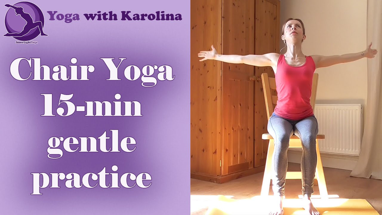 Best ideas about Chair Yoga Youtube
. Save or Pin Chair Yoga with Karolina all levels beginners seniors Now.