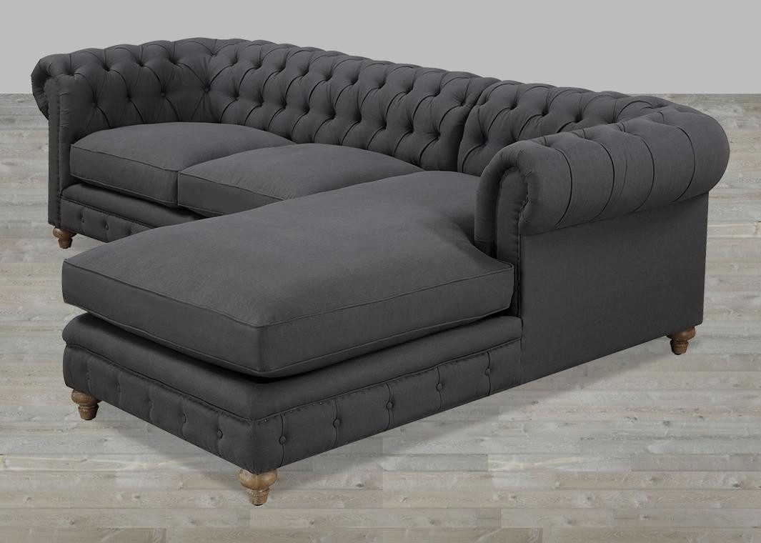 Best ideas about Chaise Sectional Sofa
. Save or Pin 20 s Tufted Sectional Sofa Chaise Now.