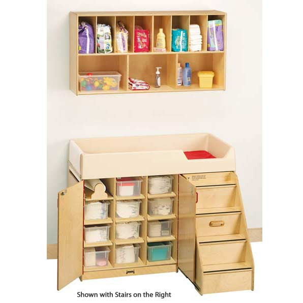 Best ideas about Changing Table Organizer
. Save or Pin Jonti Craft Diaper Changer W Stairs And Wall Mount Now.