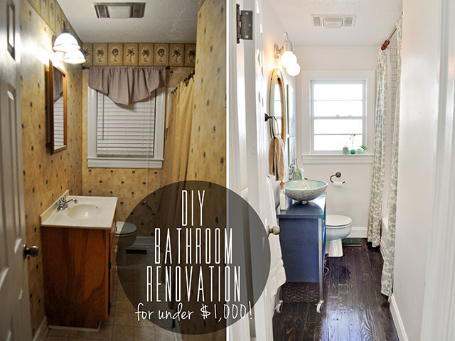 Best ideas about Cheap Bathroom Remodel DIY
. Save or Pin DIY Bud Bathroom Renovation Reveal Now.