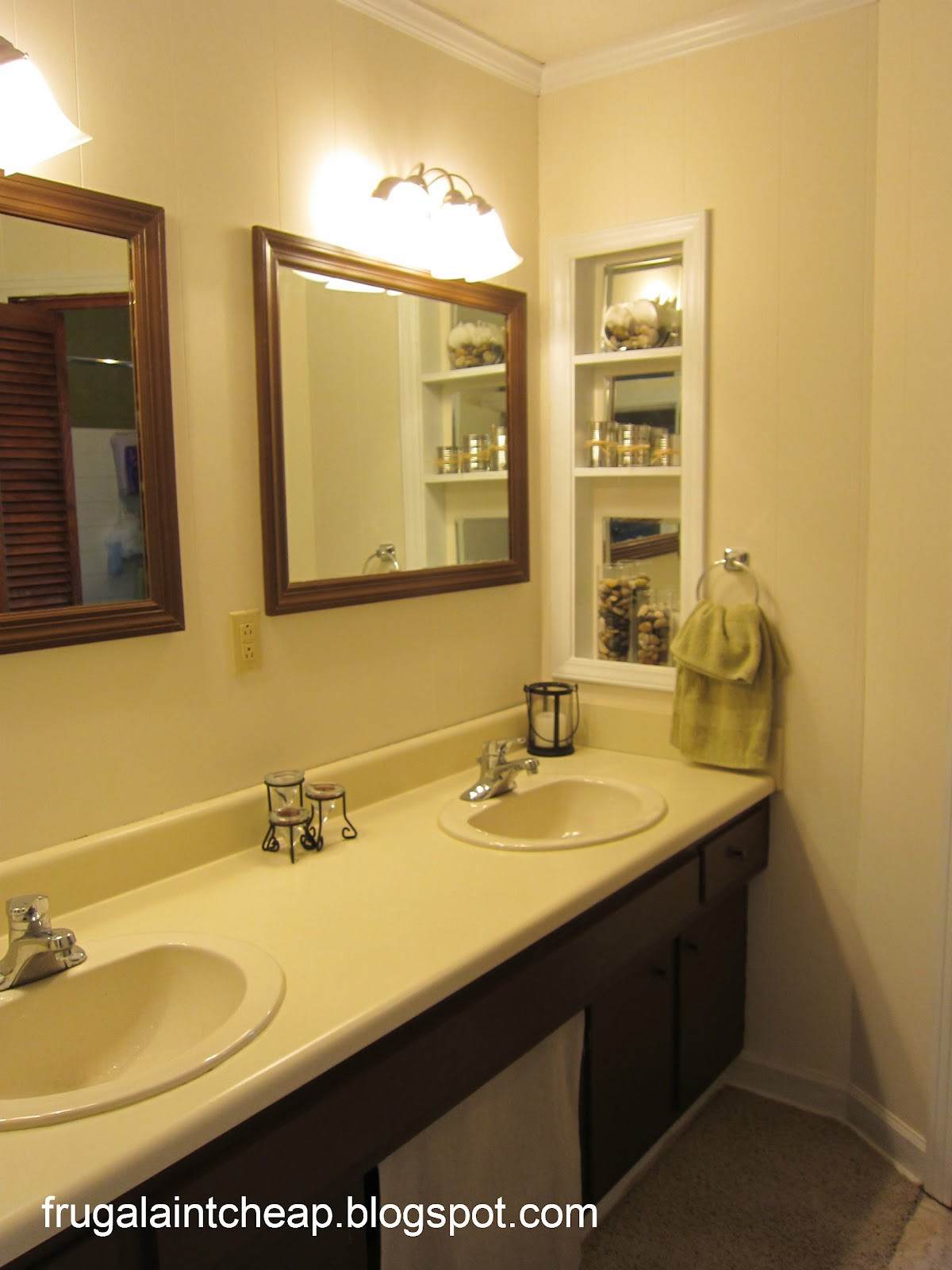 Best ideas about Cheap Bathroom Remodel DIY
. Save or Pin Frugal Ain t Cheap Bathroom remodel From 1966 to 2012 Now.