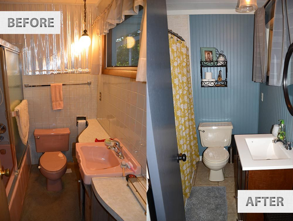 Best ideas about Cheap Bathroom Remodel DIY
. Save or Pin This Old Famhouse – e Year Later Now.