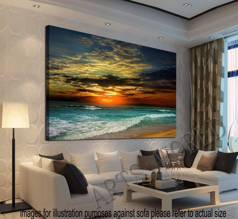 Best ideas about Cheap Canvas Wall Art
. Save or Pin Unframed Home Decor Canvas Print Modern Wall Art Seascape Now.