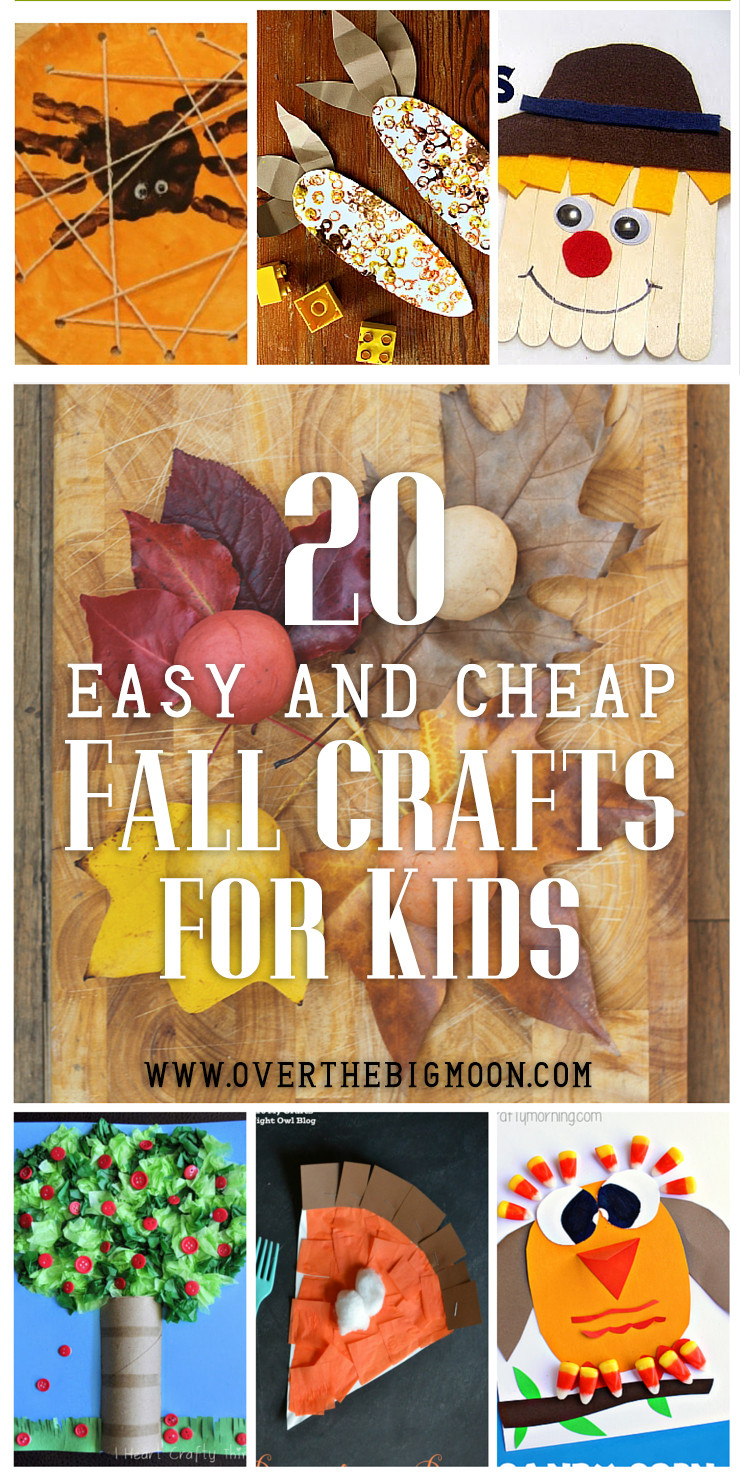 Best ideas about Cheap Crafts For Kids
. Save or Pin 20 Easy and Cheap Fall Kids Crafts Now.