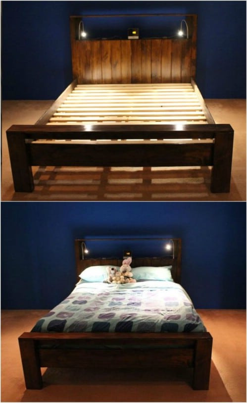 Best ideas about Cheap DIY Bed Frame
. Save or Pin 21 DIY Bed Frame Projects – Sleep in Style and fort Now.