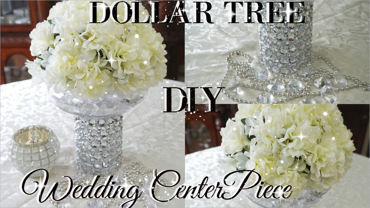 Best ideas about Cheap DIY Wedding
. Save or Pin DIY DOLLAR TREE BLING FLORAL WEDDING CENTERPIECE 2017 Now.