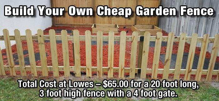 Best ideas about Cheap Fence DIY
. Save or Pin How to Build a Cheap DIY Garden Fence Now.