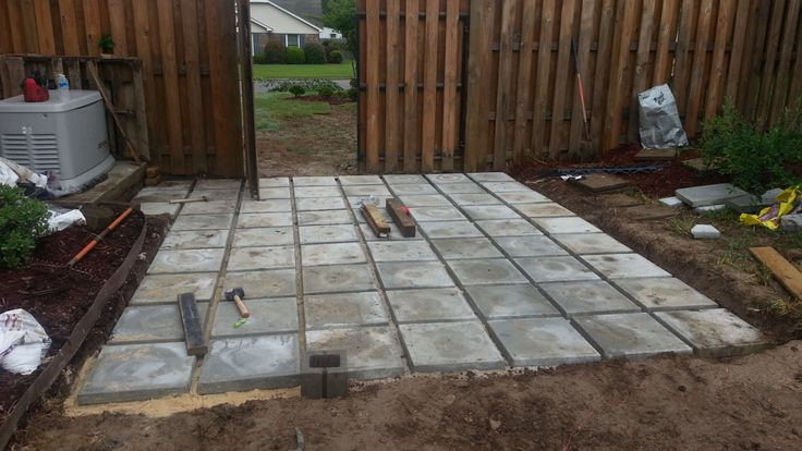 Best ideas about Cheap Patio Paver Ideas
. Save or Pin Concrete pavers were cheap and have texture on top later Now.