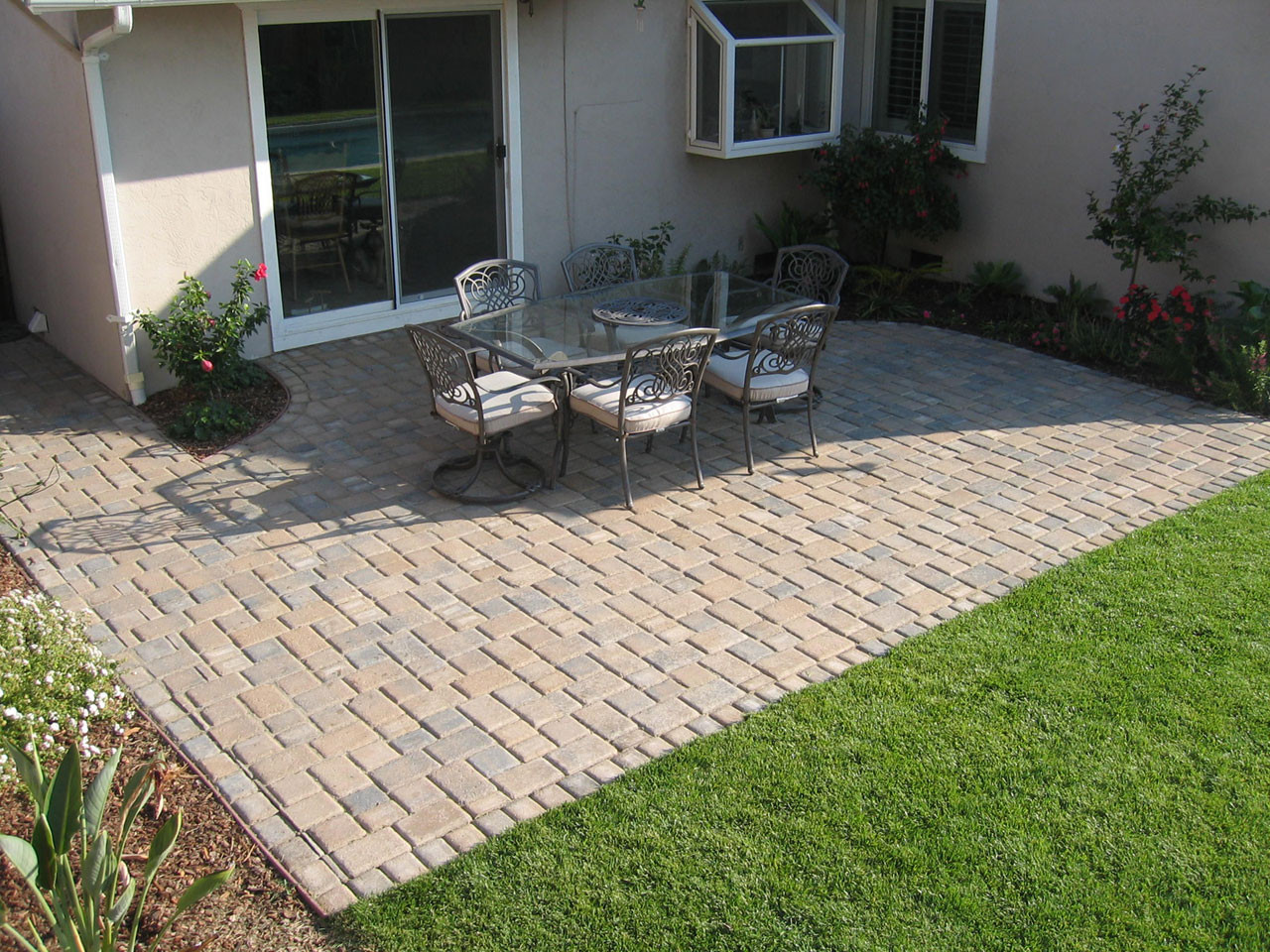 Best ideas about Cheap Patio Paver Ideas
. Save or Pin Paver Patio Ideas for Enchanting Backyard Amaza Design Now.