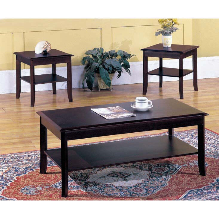 Best ideas about Cherry Wood Coffee Table
. Save or Pin 3 Pc Cherry Finish Wood Occasional Table Set Coffee Table Now.