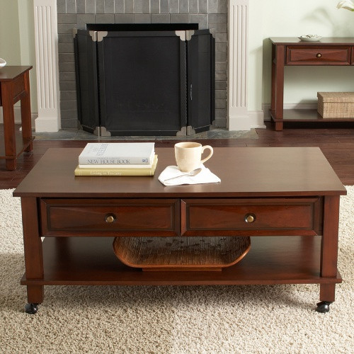 Best ideas about Cherry Wood Coffee Table
. Save or Pin Steve Silver Mason Rectangle Cherry Wood Coffee Table with Now.