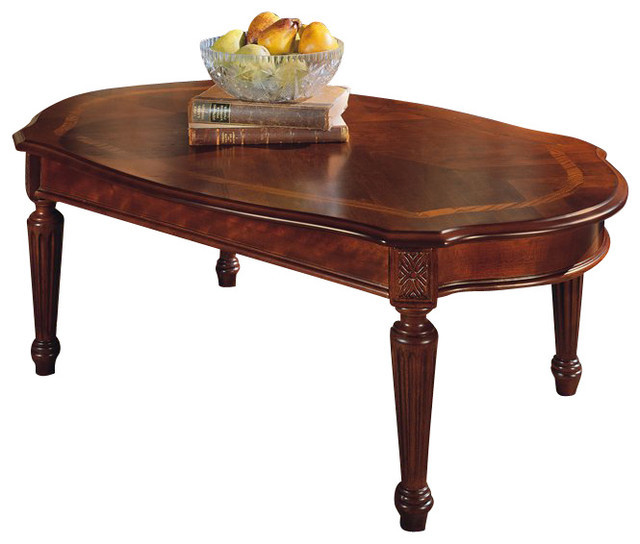 Best ideas about Cherry Wood Coffee Table
. Save or Pin Magnussen Sedona Oval Cherry Wood Cocktail Table Now.