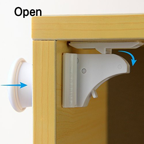 Best ideas about Child Proof Cabinet Locks
. Save or Pin Magnetic Cabinet Door Locks Child Safe and Baby Proof Now.