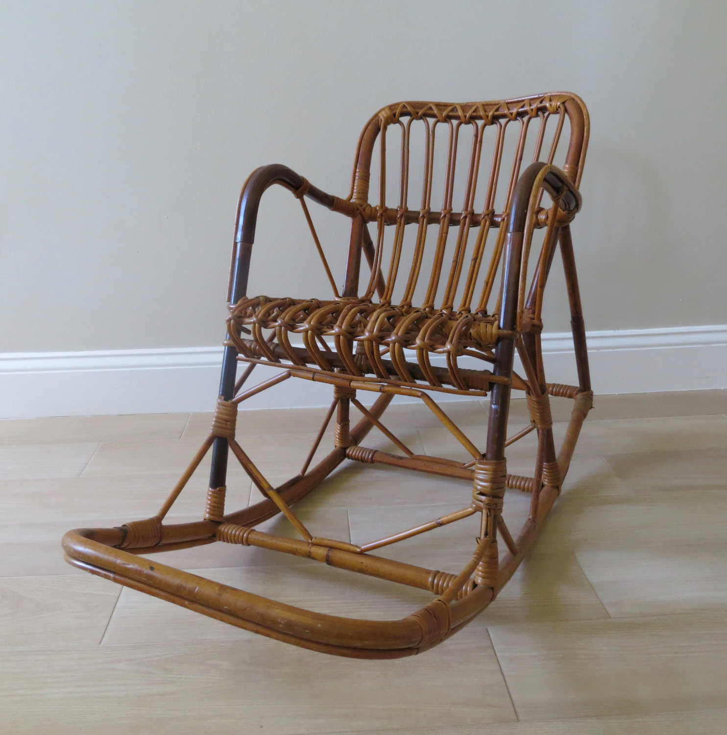 Best ideas about Child Rocking Chair
. Save or Pin RESERVED ON SALE Vintage Rattan Child Rocking Chair Franco Now.