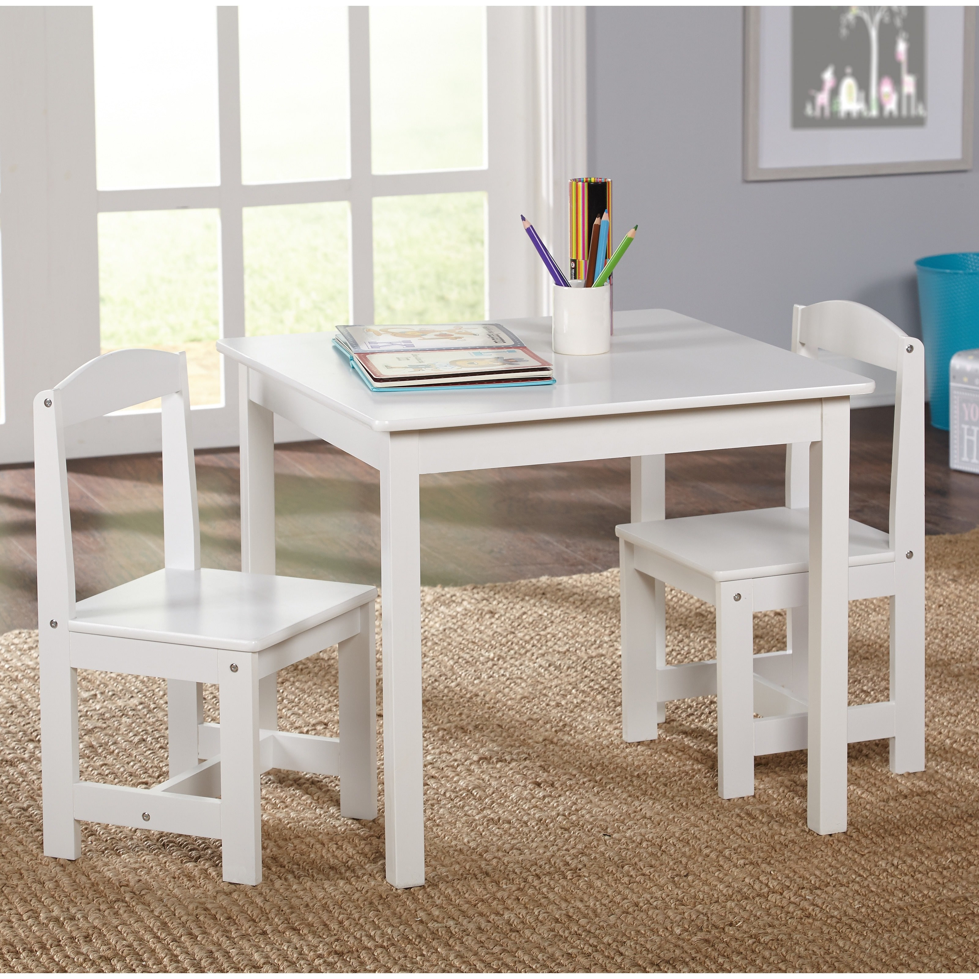 Best ideas about Childrens Table And Chairs
. Save or Pin Kids 3 Piece Table And Chair Set TODDLER Furniture Room Now.