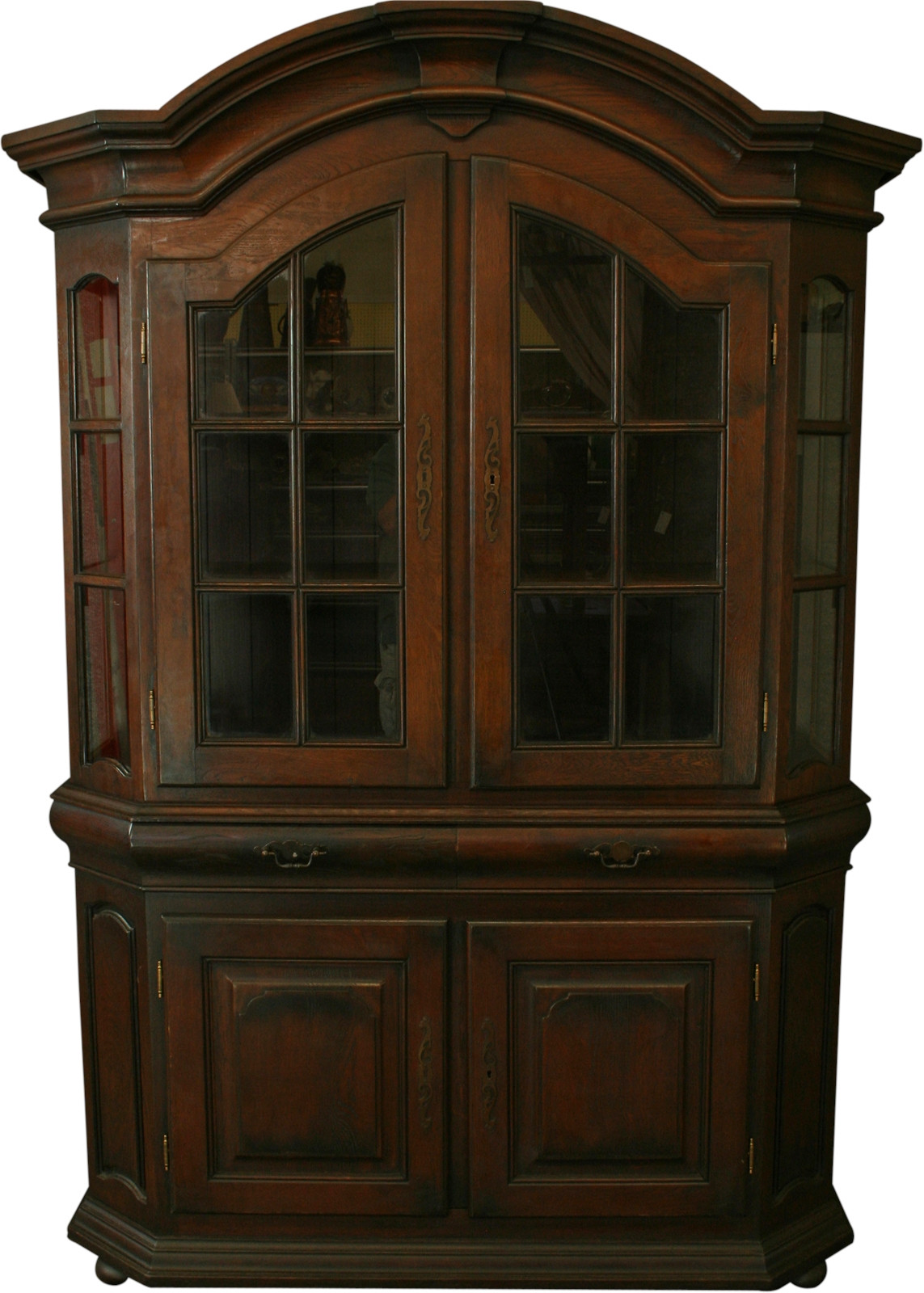 Best ideas about China Cabinet Hutch
. Save or Pin MASSIVE SPANISH MISSION OAK DISPLAY CABINET CHINA HUTCH Now.