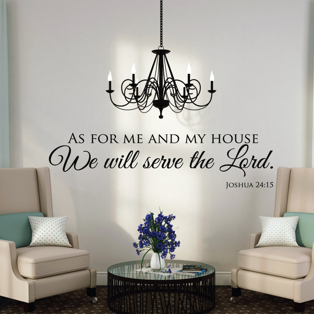 Best ideas about Christian Wall Art
. Save or Pin As For Me And My House Wall Decals Quotes Christian Wall Now.