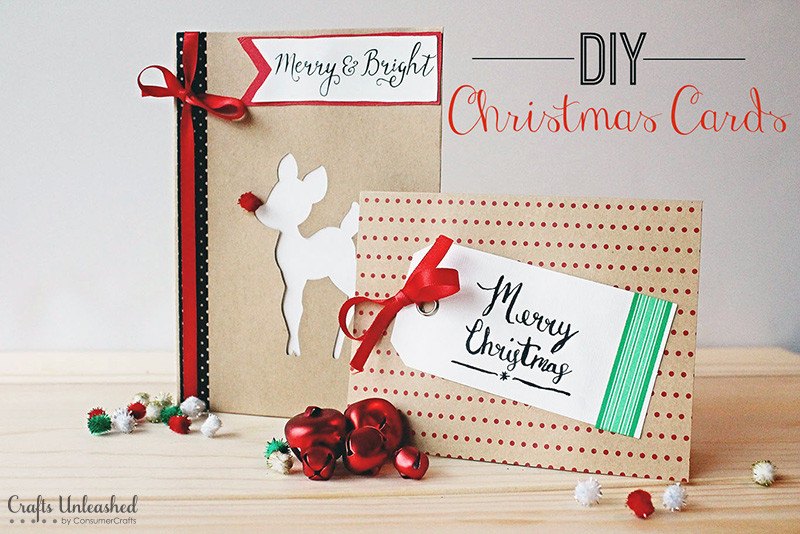 Best ideas about Christmas Card DIY
. Save or Pin DIY Christmas Cards Merry & Bright Crafts Unleashed Now.