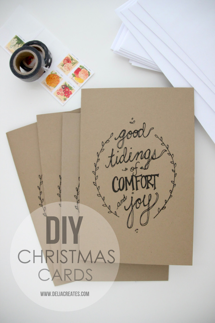 Best ideas about Christmas Card DIY
. Save or Pin DIY Christmas Cards free printable Now.