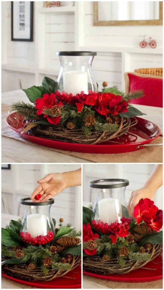 Best ideas about Christmas Centerpiece DIY
. Save or Pin 21 Beautifully Festive Christmas Centerpieces You Can Now.