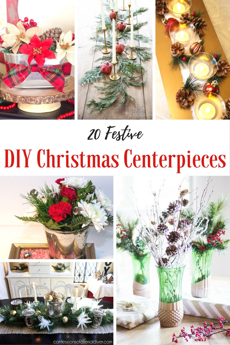 Best ideas about Christmas Centerpieces DIY
. Save or Pin How to Make a Christmas Centerpiece 20 Easy DIYs Now.