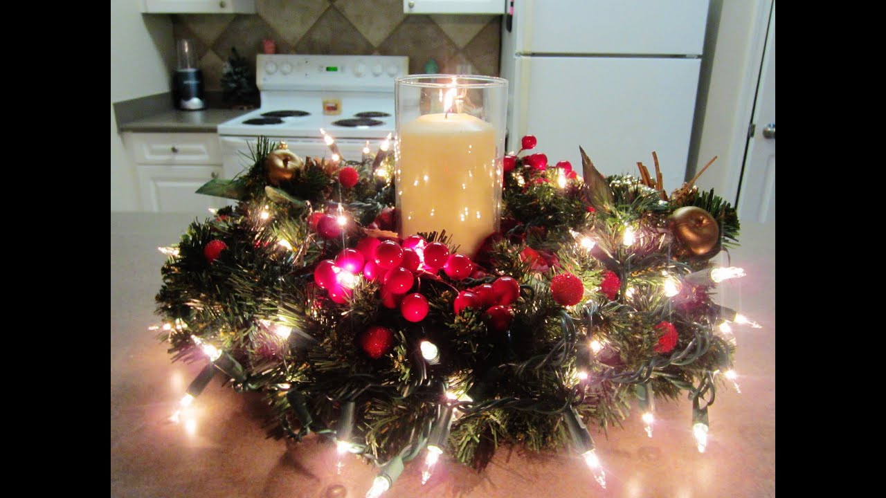 Best ideas about Christmas Centerpieces DIY
. Save or Pin DIY Christmas Holiday Centerpiece Now.