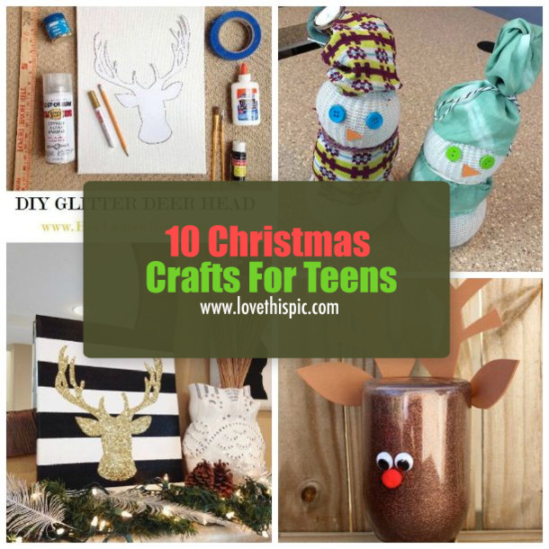 Best ideas about Christmas Craft For Teenagers
. Save or Pin 10 Christmas Crafts For Teens Now.